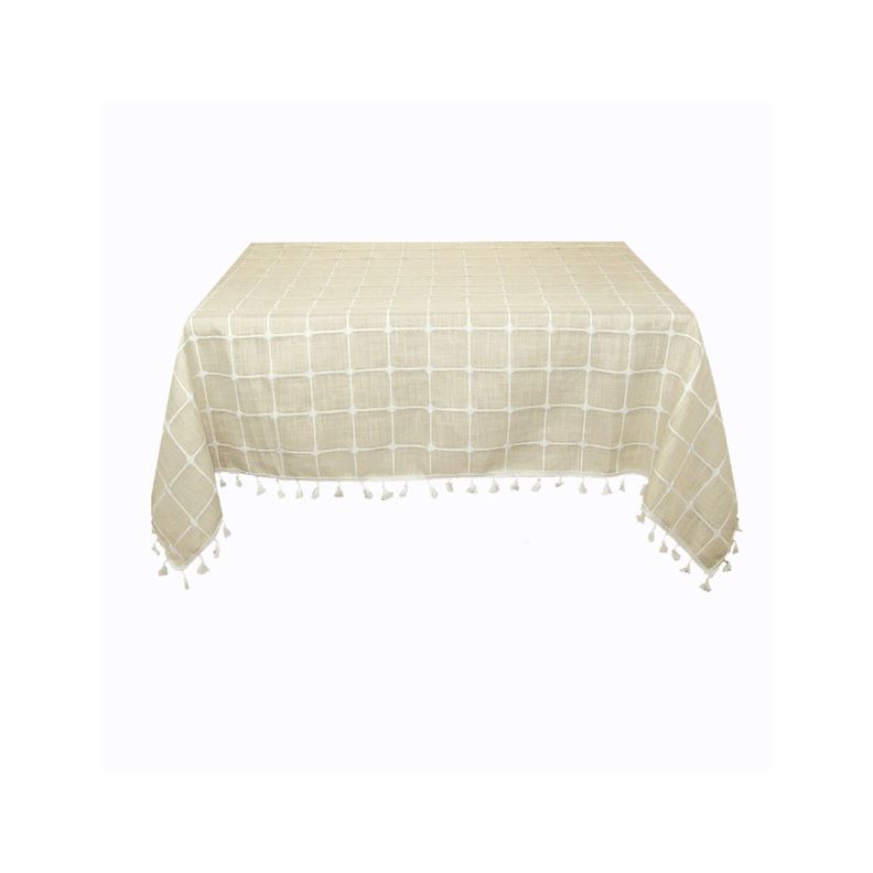 Mantel Tassel Square 160X350Cm Color Beige-0