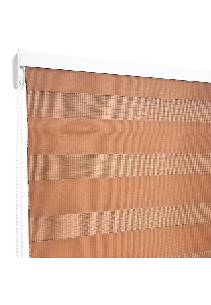 Cortina Duo 90 X 165 Cm Chocolate-0