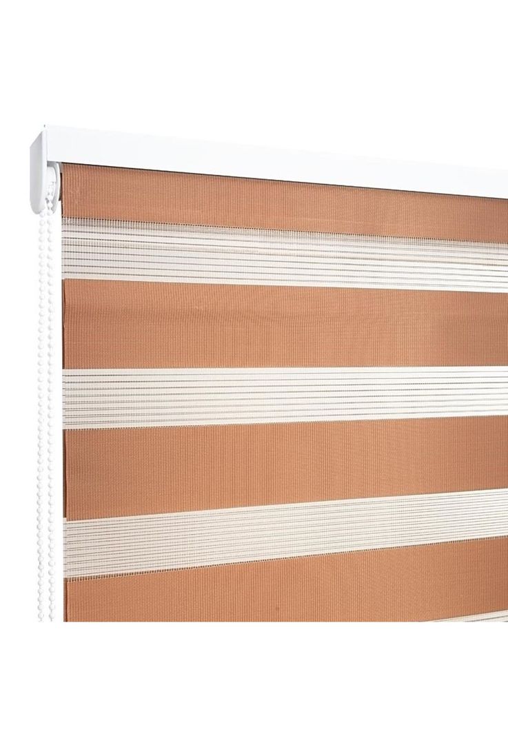 Cortina Duo 90 X 165 Cm Chocolate-1