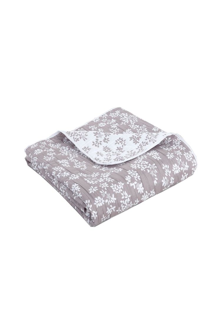 Cubrecama Jacquard Bordado 1.5 Plazas Vicuña-2