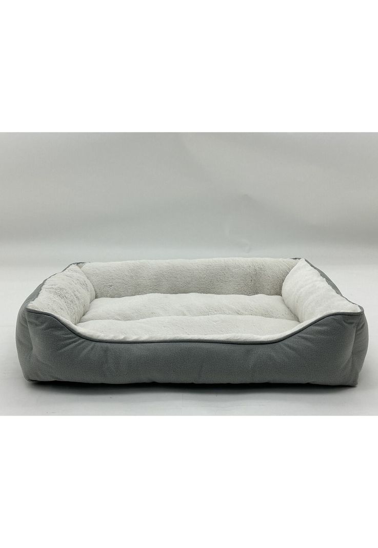 Cama Mascota Dsn Max Talla L Gris Claro-0