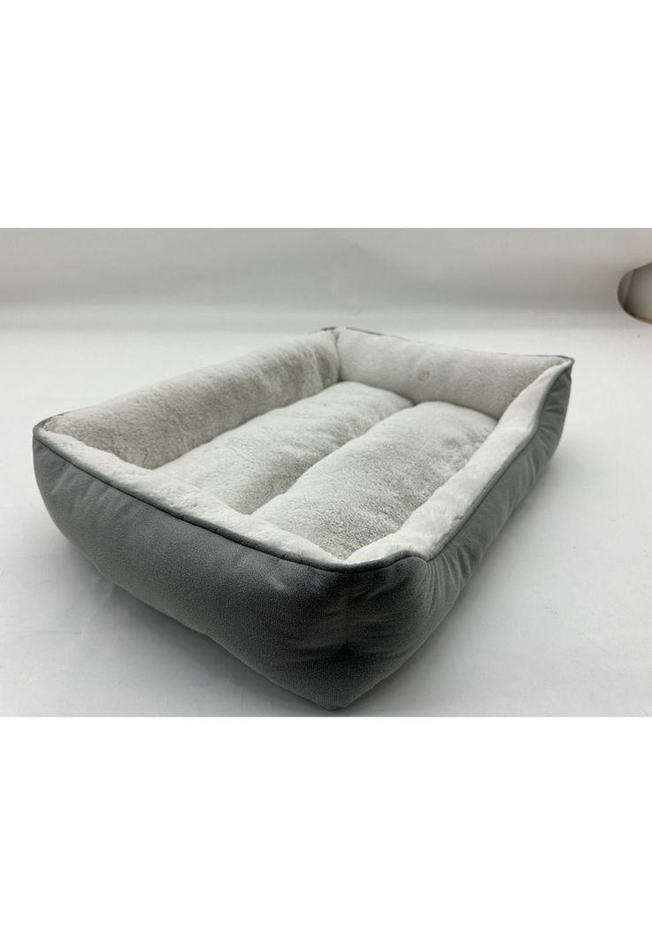 Cama Mascota Dsn Max Talla L Gris Claro-2