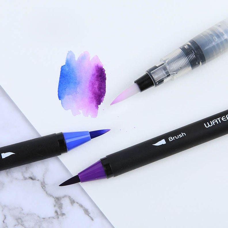 Set Lápices Acuarelables 24 Colores Premium Acuarela-2