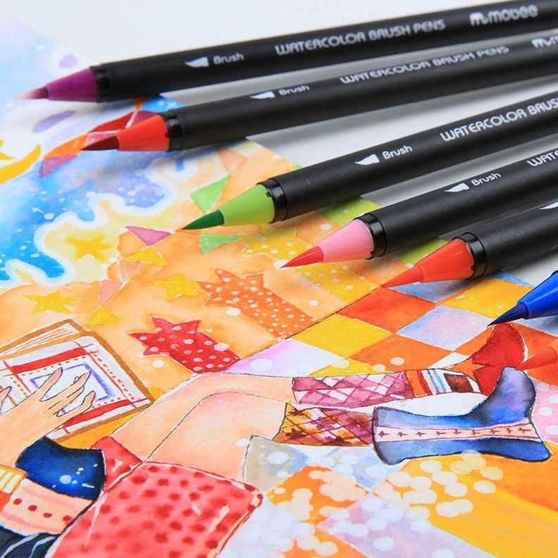 Set Lápices Acuarelables 24 Colores Premium Acuarela-3