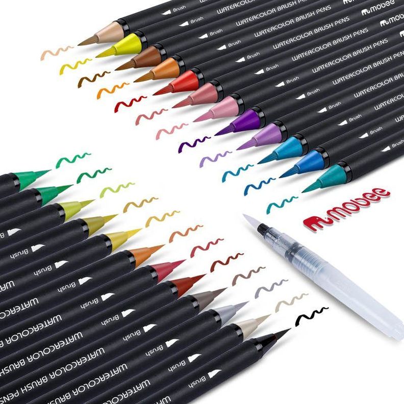Set Lápices Acuarelables 24 Colores Premium Acuarela-5