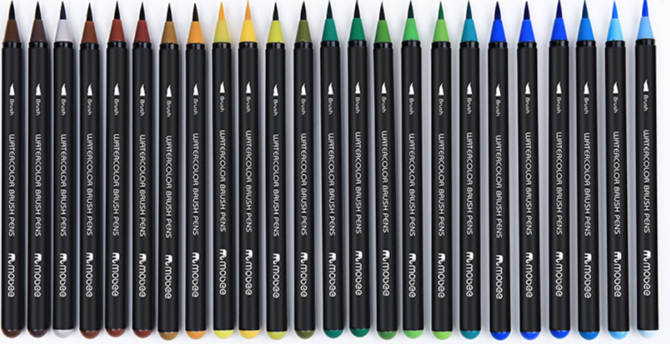 Set Lápices Acuarelables 24 Colores Premium Acuarela-7