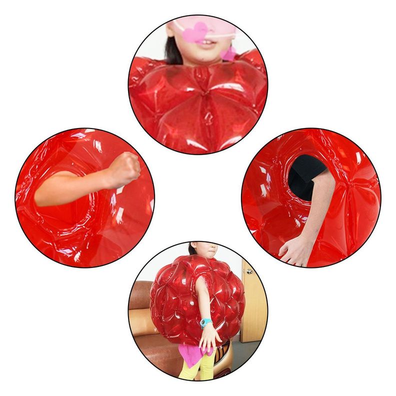 Bumper Ball Pelotas Chocadoras Inflable Niños Juego Pvc 60cm-1