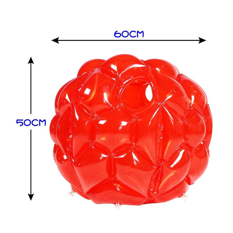 Bumper Ball Pelotas Chocadoras Inflable Niños Juego Pvc 60cm-3