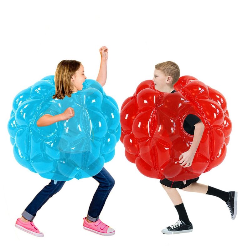 Bumper Ball Pelotas Chocadoras Inflable Niños Juego Pvc 60cm-4