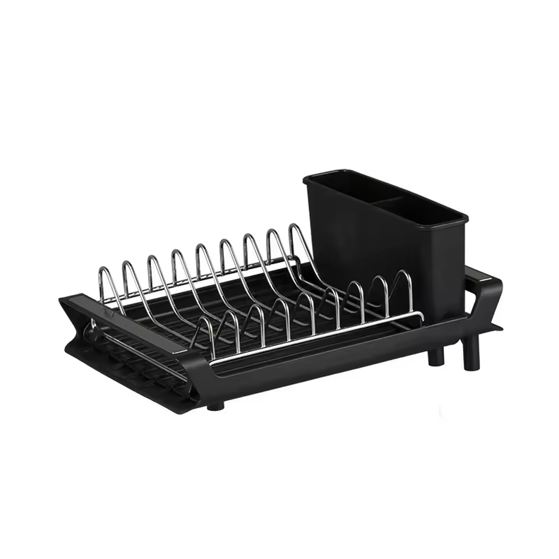 Secador Escurridor De Loza Platos Acero Inoxidable Plegable-7