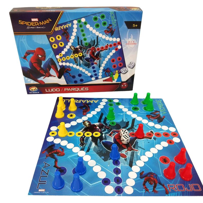 Juego Ludo Spiderman-1