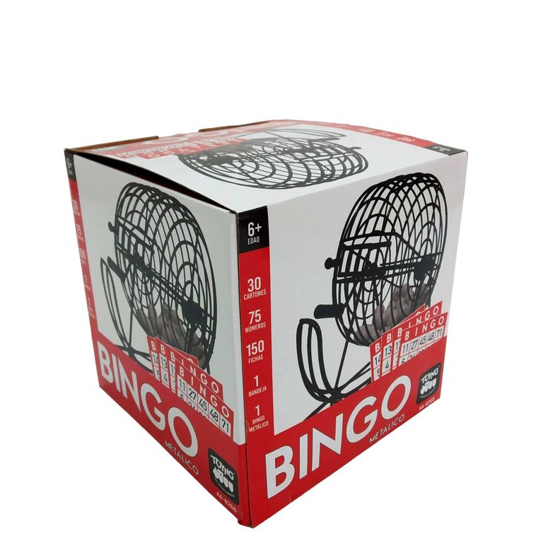 Bingo Metalico 30 Cartones-3