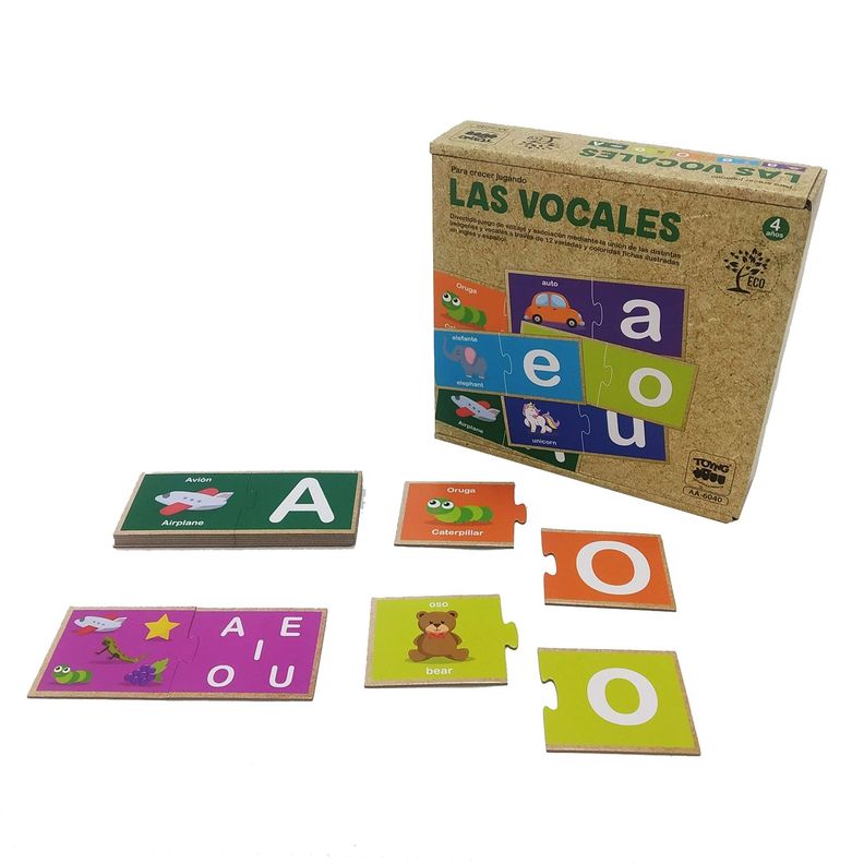 Juego Educativo Las Vocales - Toyng Surtido