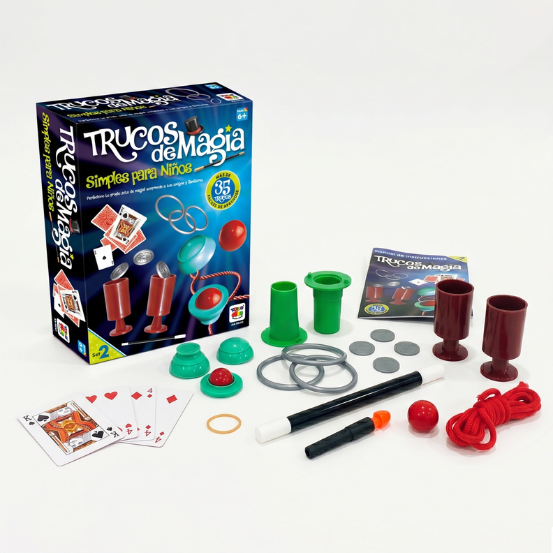 Juego de Magia Set de Magia 2 (35 Trucos) - Toyng Surtido