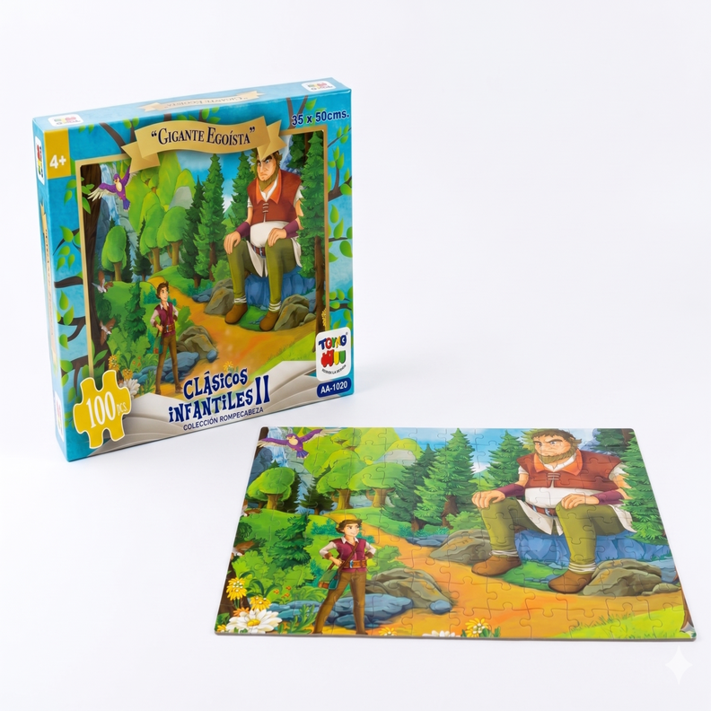 Puzzle Rompecabezas Gigante Egoista (100 Piezas) - Toyng Surtido