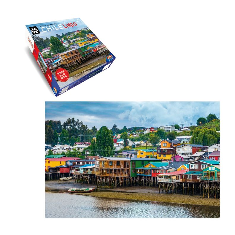 Puzzle 1000 Castro Chiloe-0