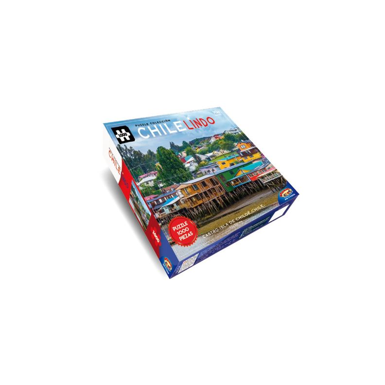 Puzzle 1000 Castro Chiloe-1