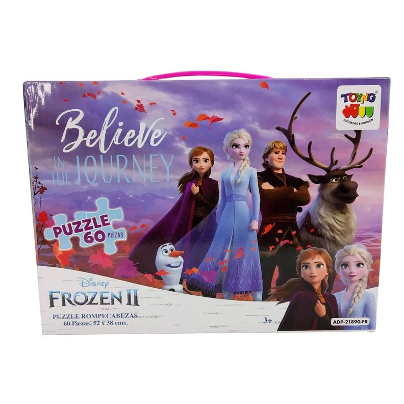 Puzzle 60 Piezas Mod. Maleta Frozen-1