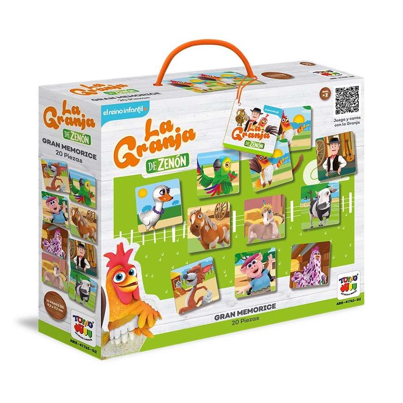 Gran Memorice 20 Piezas - La Granja de Zenon-0