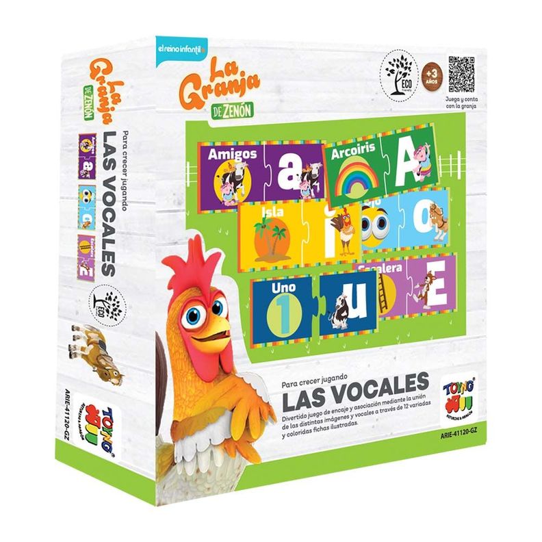 Las Vocales  La Granja de Zenon-0