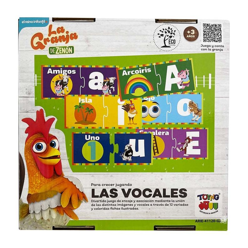 Las Vocales  La Granja de Zenon-2