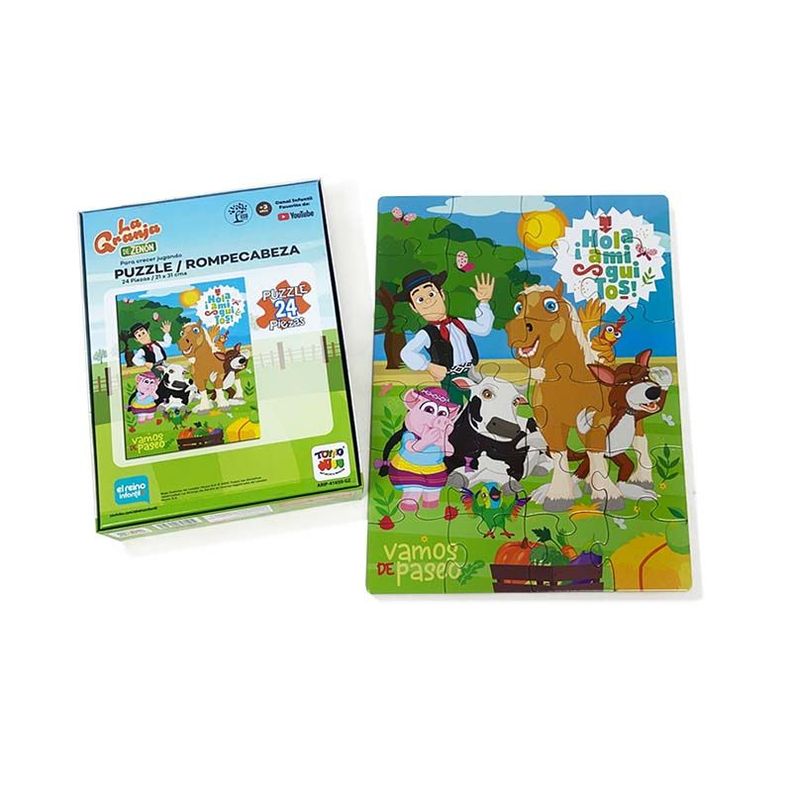 Puzzle 24 Piezas La Granja de Zenon-0