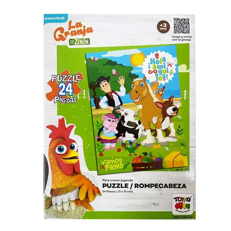 Puzzle 24 Piezas La Granja de Zenon-4