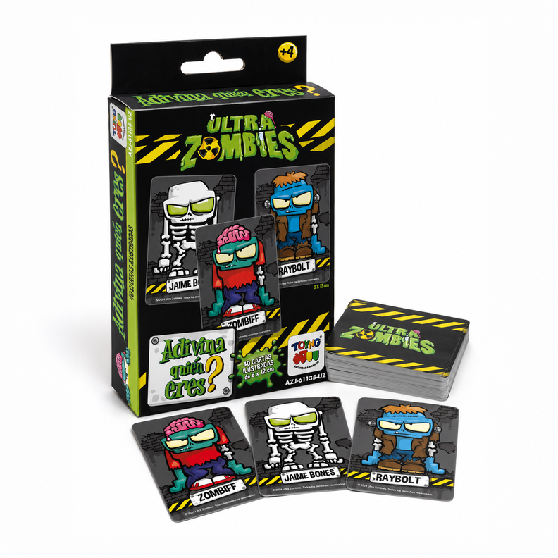Juego de Mesa Adivina Quien Eres - Ultra Zombies Surtido