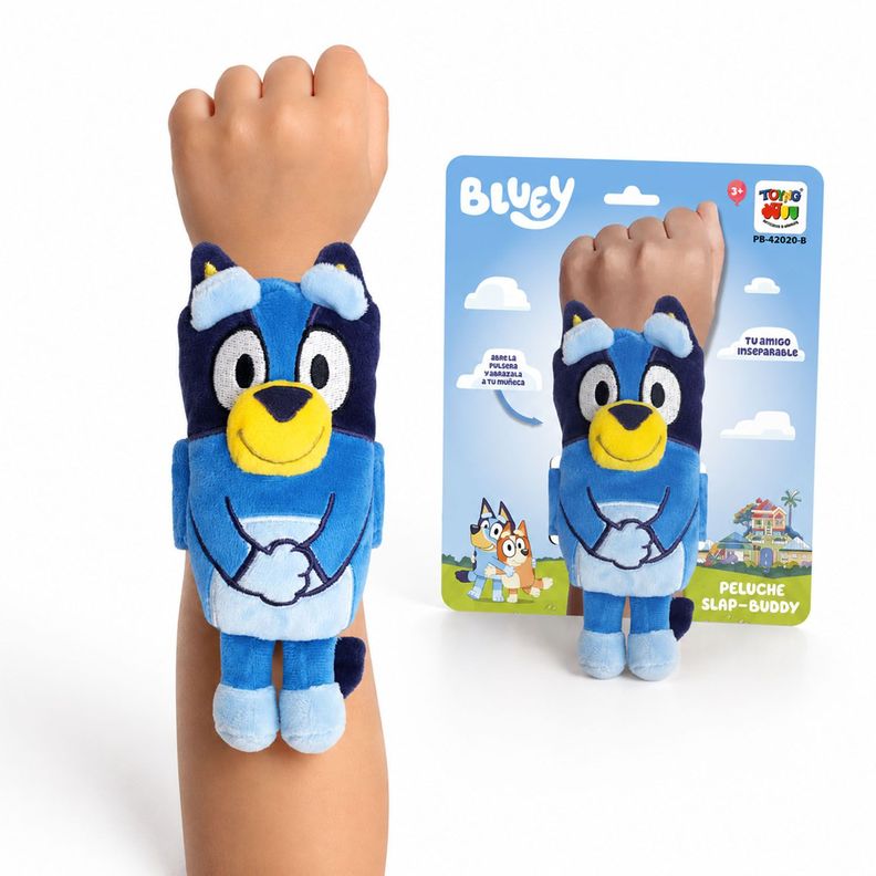 Peluche Slap-Buddy Bluey - Bluey Surtido