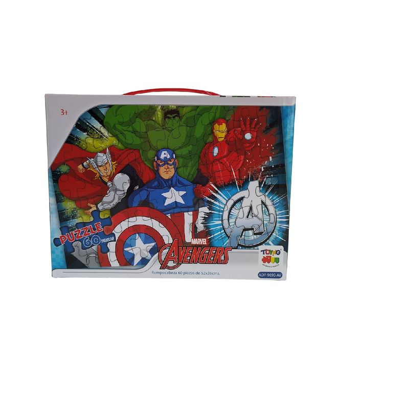 Puzzle 60 Piezas Mod. Maleta Avengers-1