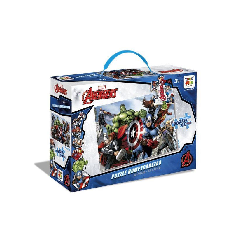 Puzzle 60 Piezas Mod. Maleta Avengers-4
