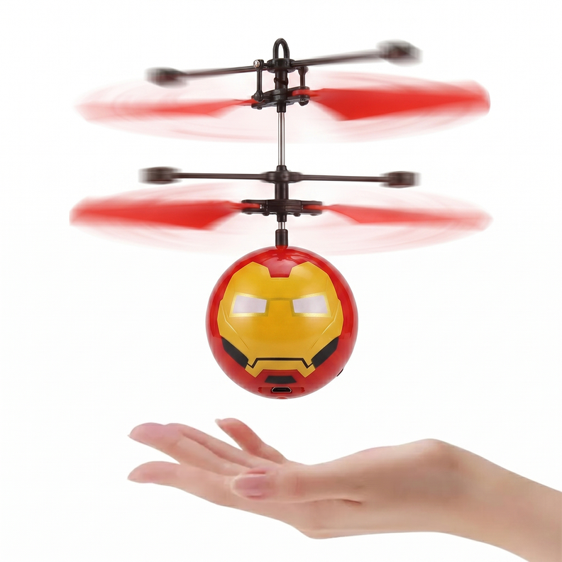 Juguete Heliball Iron Man - Marvel Surtido