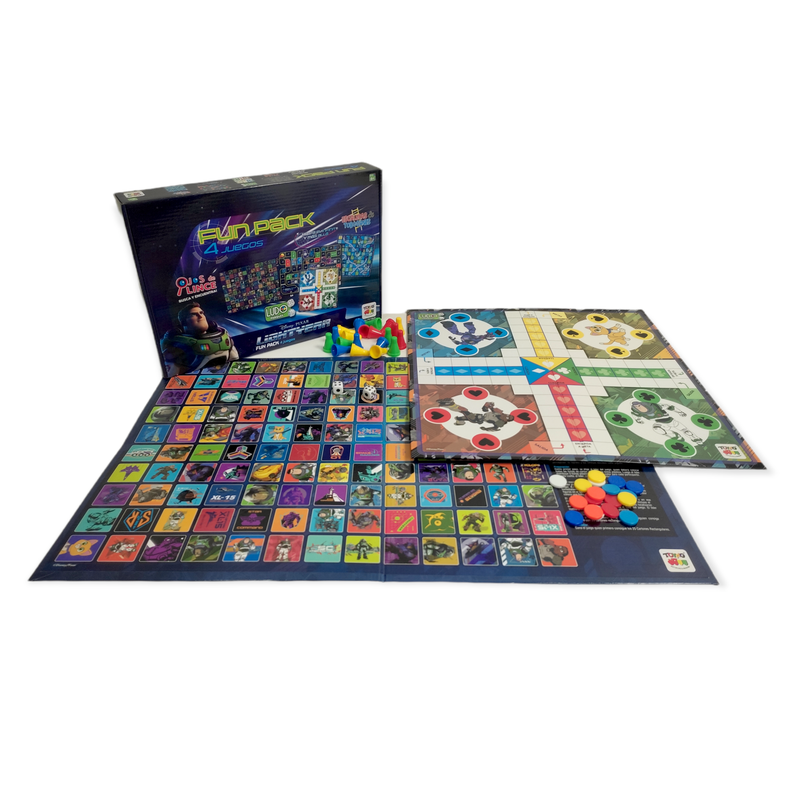 Pack 4 En 1 Juegos de Mesa-3