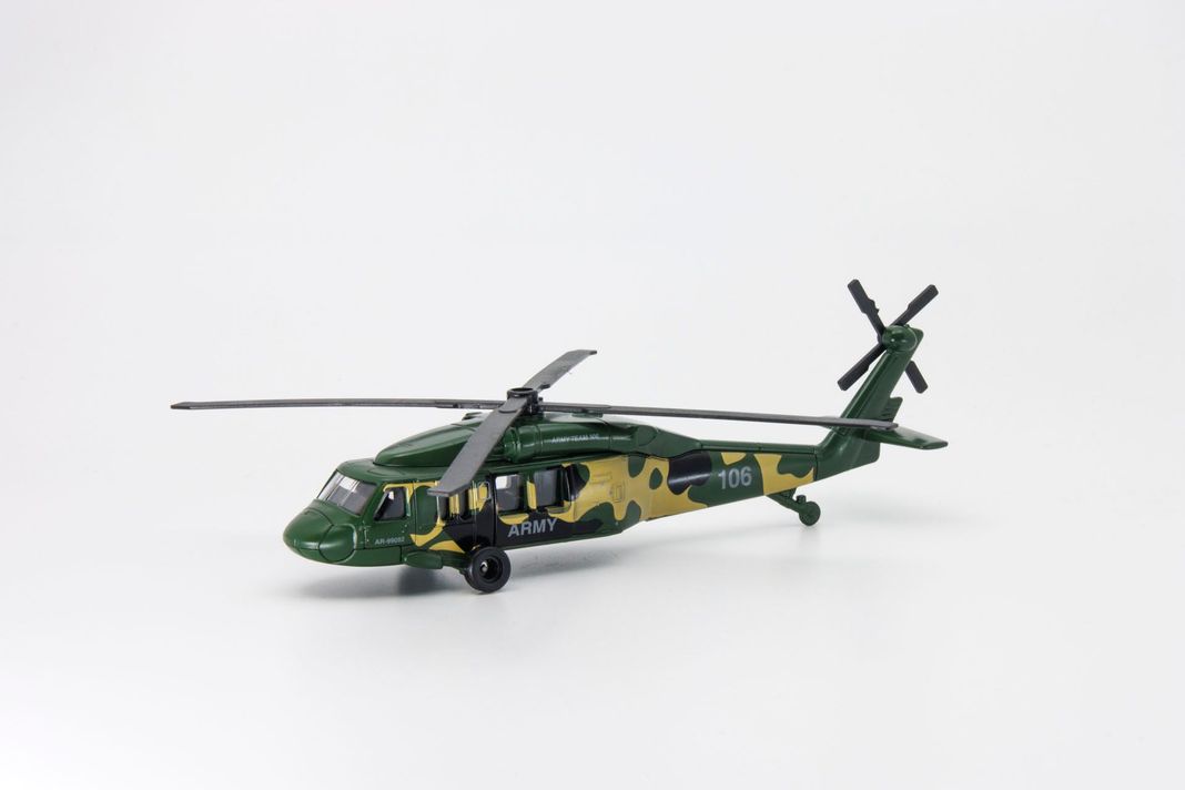 Helicoptero - Black Hawk Helicoptor (Camouflage)-0