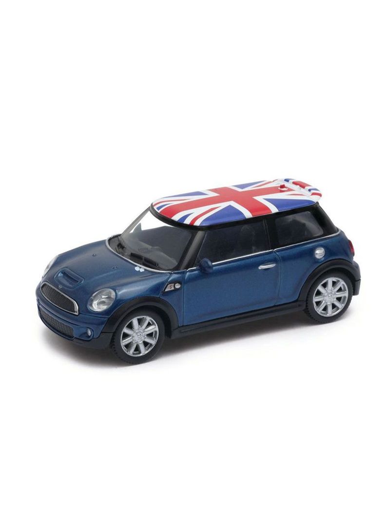 Auto Mini Cooper British Flag S Escala 1:43 - Welly Surtido