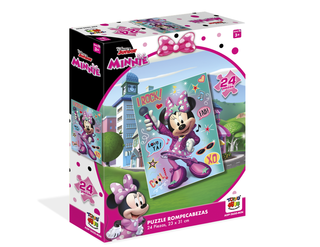 Puzzle 24 Piezas Minnie - Disney-1