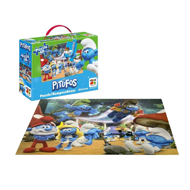 Puzzle Rompecabezas Los Pitufos (60 Piezas) - Los Pitufos Surtido