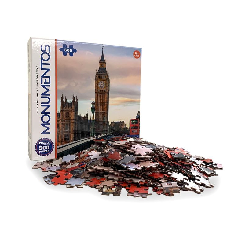 Puzzle Rompecabezas Big Ben (500) Piezas - Toyng Surtido