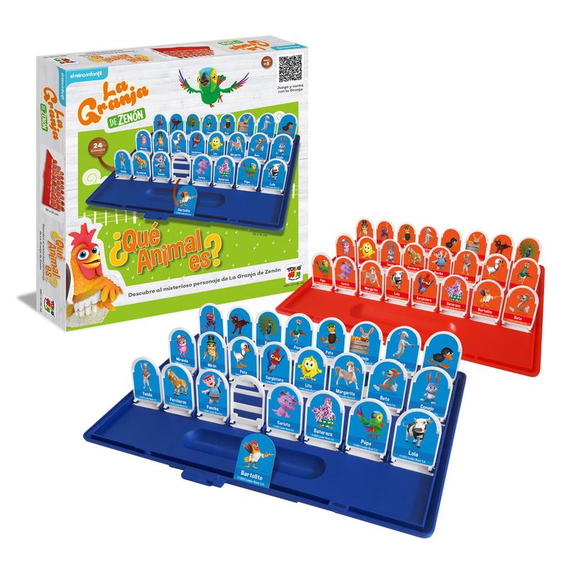 Juego de Mesa Que Animal Es - Zenon Surtido