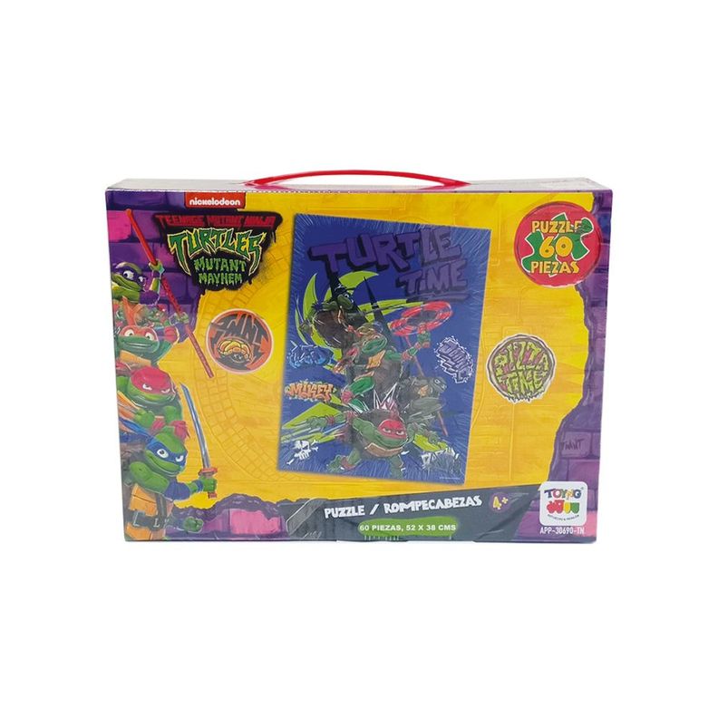 Puzzle 60 Piezas Tortugas Ninjas-4