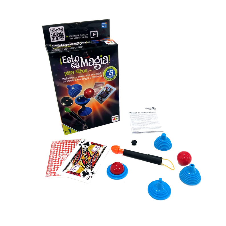 Juego de Magia Esto Es Magia Set 1 (15 Trucos) - Toyng Surtido