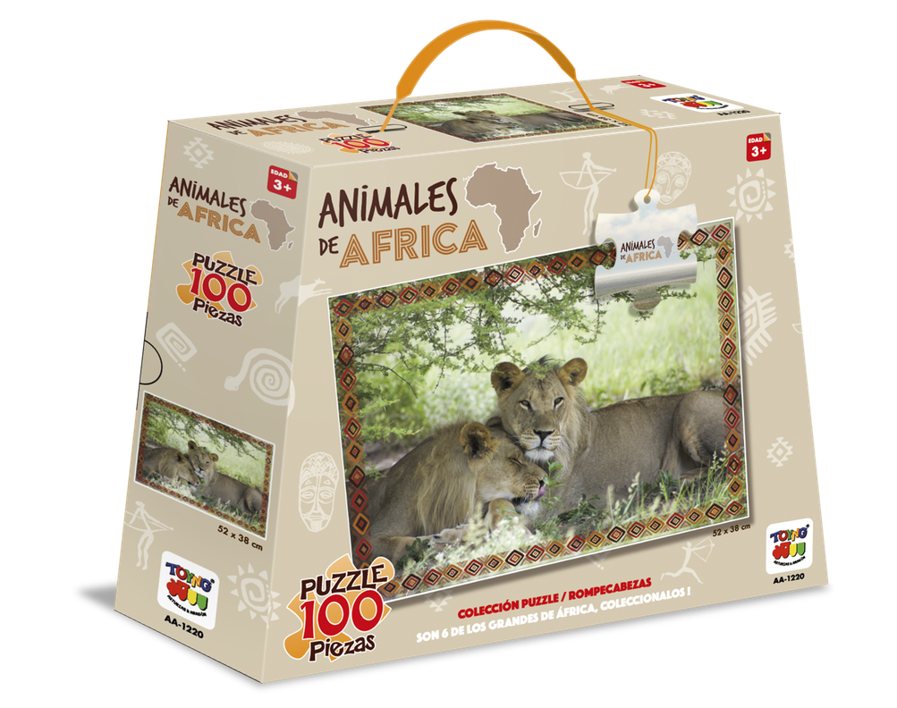Puzzle 100 Leones-0