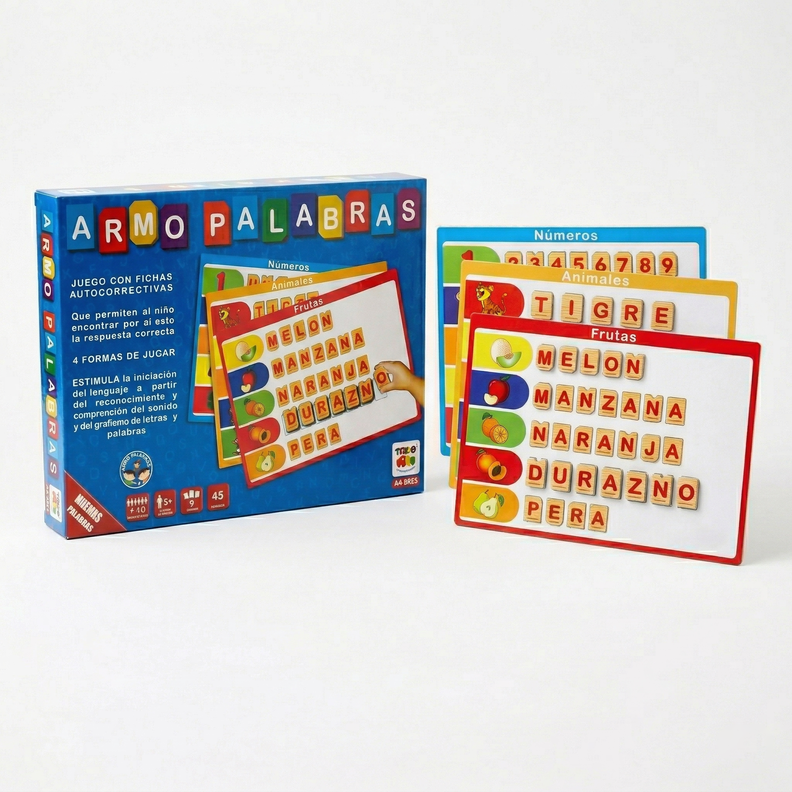 Juego Educativo Juego Armo Palabras - Toyng - Toyng Surtido