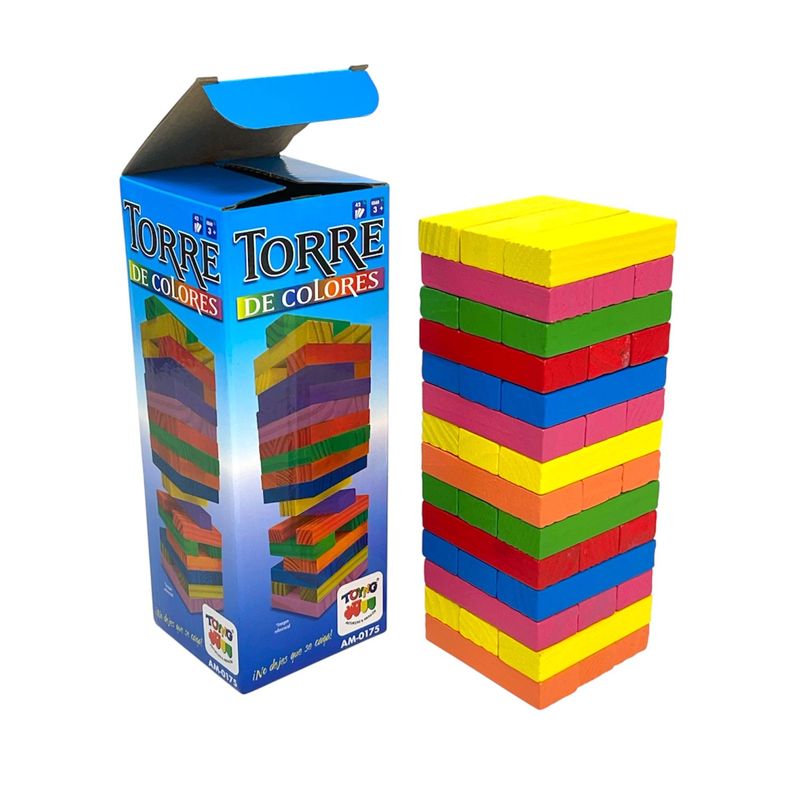 Juego de Mesa Torre Color Chica - Toyng Surtido