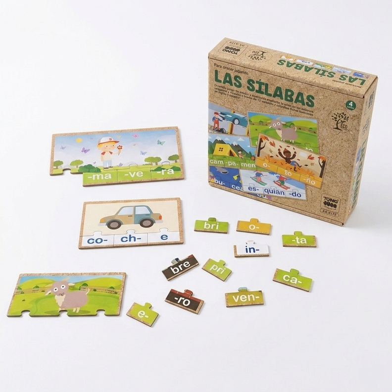 Juego Educativo Ecologico Silabas - Toyng Surtido