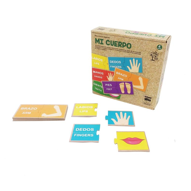 Mi Cuerpo - Juego Educativo Toyng-0