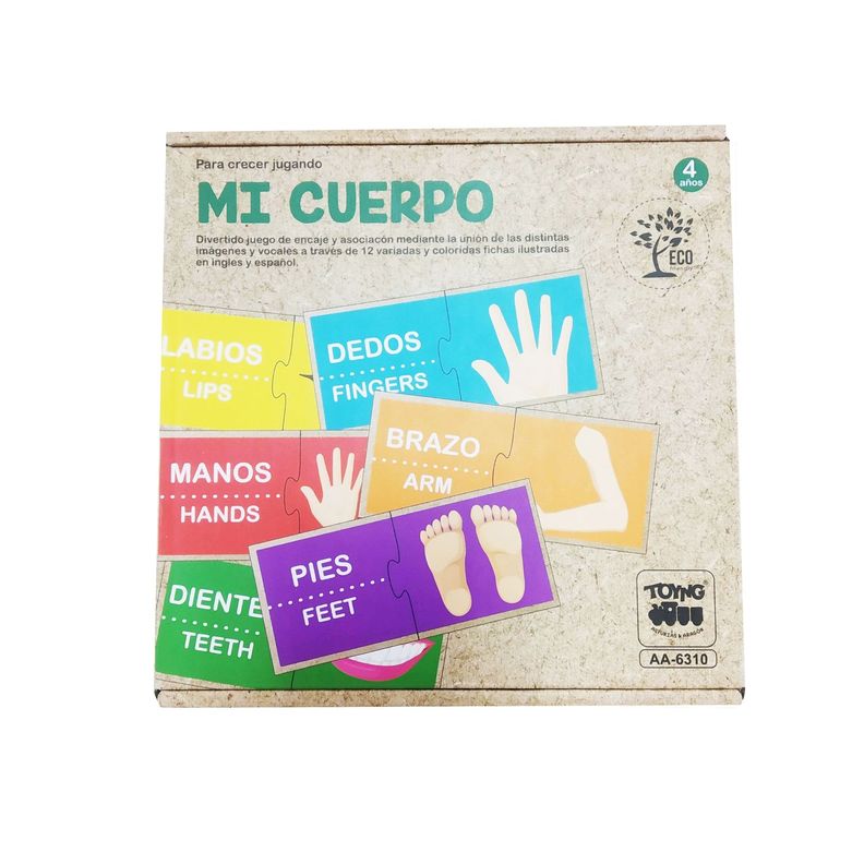 Mi Cuerpo - Juego Educativo Toyng-1