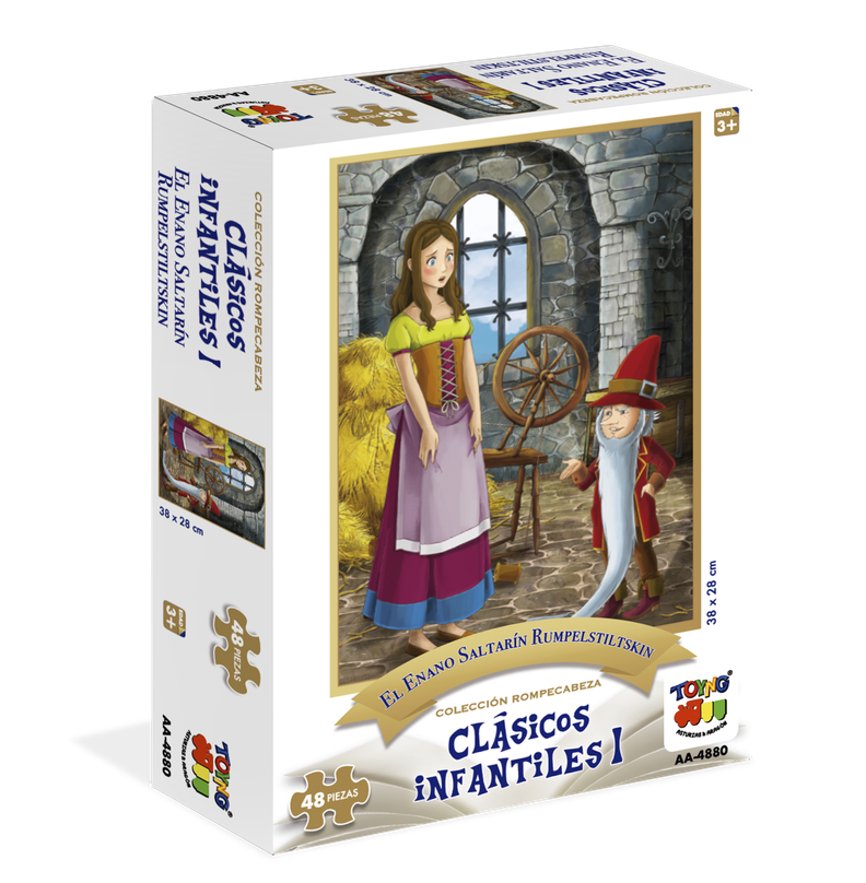 Puzzle 48 Pcs - El Enano Saltarin - Rumpelstiltskin-0