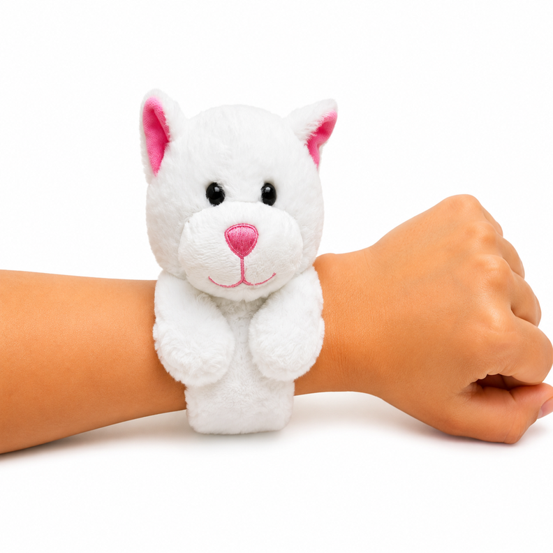Peluche Pulsera Slap-Buddy 20 cm Gato - Toyng Surtido