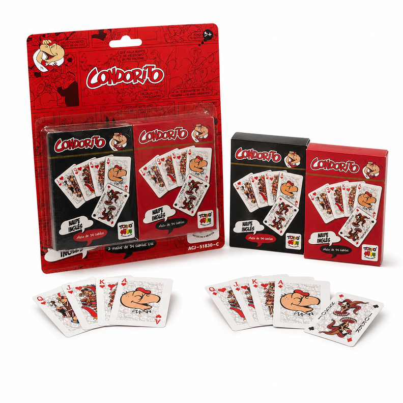 Juego de Mesa Naipes Condorito - Condorito Surtido